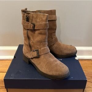 New G.H. Bass Marcie suede boots